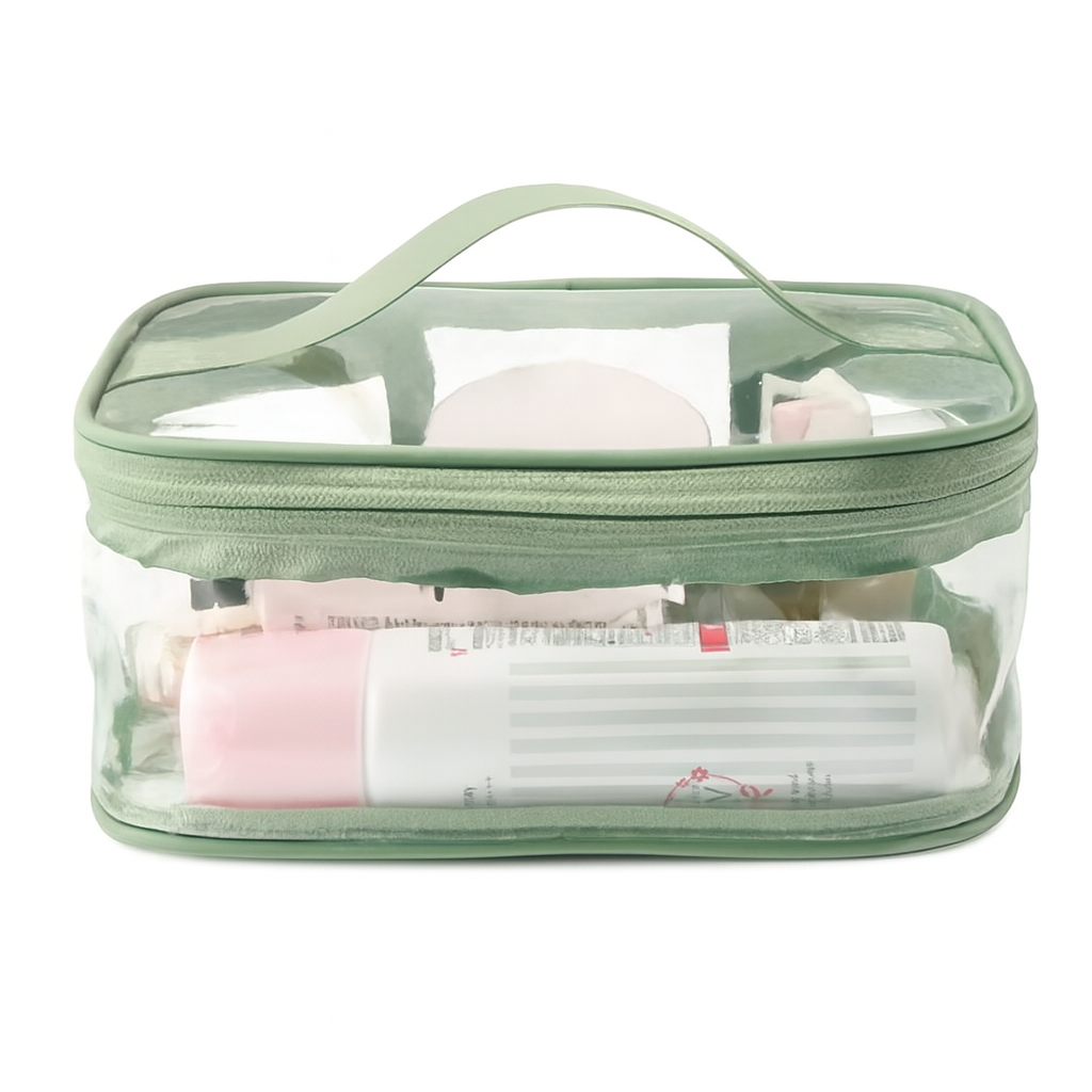 Personalized Clear Makeup Bag