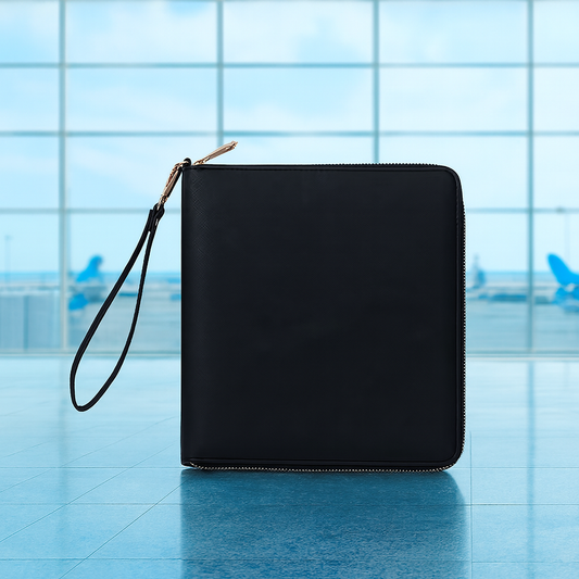 Saffiano Leather Passport Holder