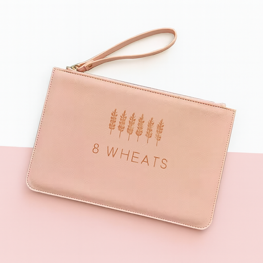 Saffiano Large Carryall Pouch - 26x17 cm