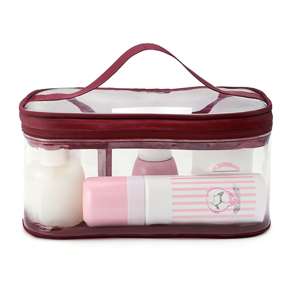 Personalized Clear Makeup Bag