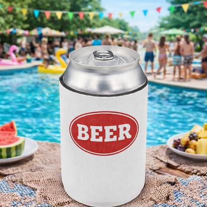 Custom Branded Drink Koozie - Foldable Cup Sleeves