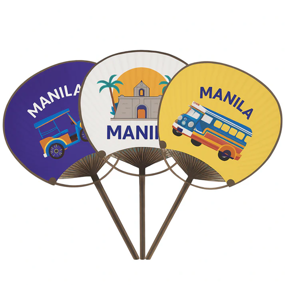 Personalized Japanese Uchiwa Paddle Fans – Custom Full-Color Hand Fans