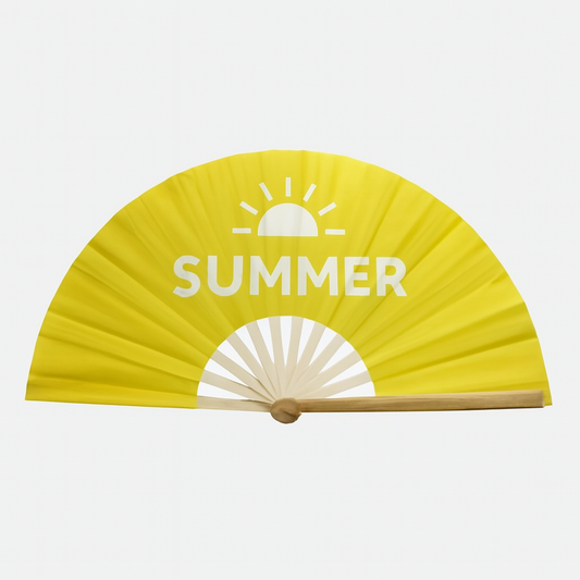 personalized large kung fu clacking fan