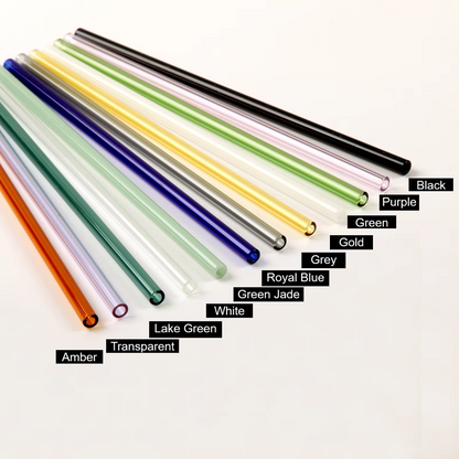 Straight Glass Straws - Wholesale & Bulk